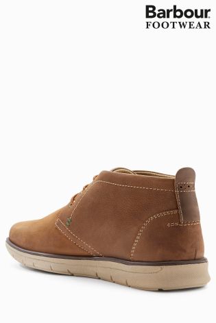 Tan Barbour Bowlam Lace Chukka